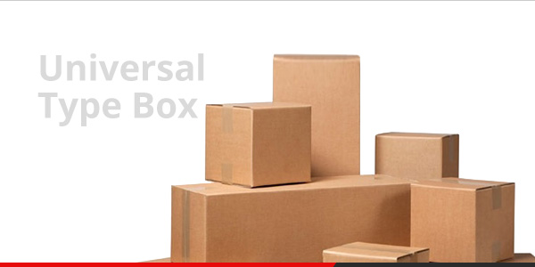 universal type carton box
